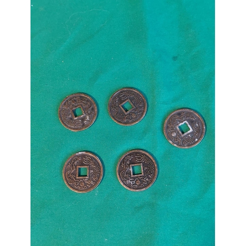 47 - 5 Chinese coins