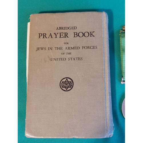 54 - WW2 defence medal and Jews in The Armed Forces Prayer Book