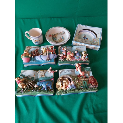 70 - Collection of children's china including Peter Rabbit and Winnie the Poo