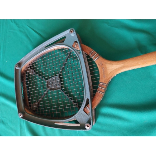 72 - 2 x vintage tennis rackets