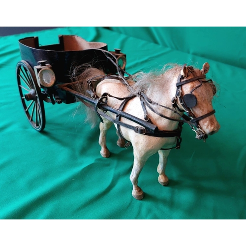 73 - Victorian scratch built horse and cart