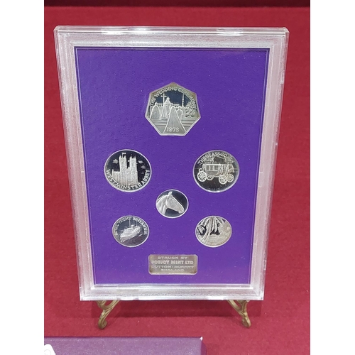 102 - 1973 Royal Wedding Princess Anne silver proof (Pobjoy) limited to 5000 sets