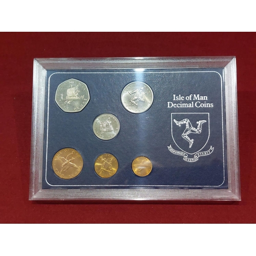 107 - 1976 Isle of Man silver BU2 proof set 20,000 issued and ordinary proof set