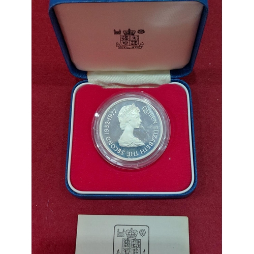 120 - Falklands Islands silver proof 50 pence limited to 25,000