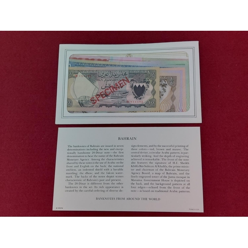 122 - 1978-79 Banknotes From Around The World Specimen Note Complete Set Choice UNC