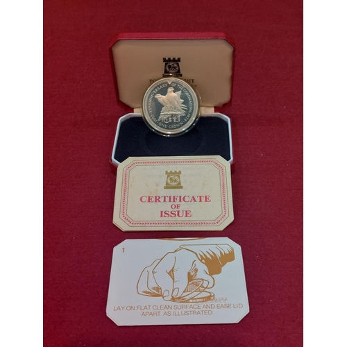 132 - 1978 Isle of Man Coronation crown silver proof limited issued