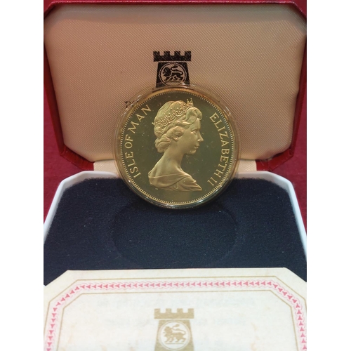 132 - 1978 Isle of Man Coronation crown silver proof limited issued