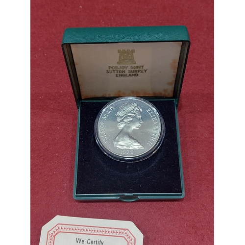 141 - Isle of Man Tercentenary of coinage  crown copper nickel