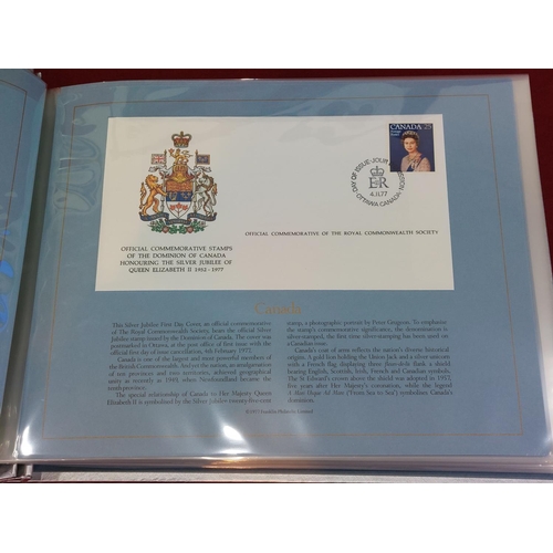 190 - 1977 Official Royal Commonwealth collection silver jubilee First Day Covers. 52 in total