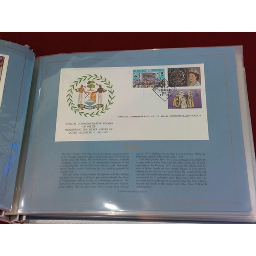 190 - 1977 Official Royal Commonwealth collection silver jubilee First Day Covers. 52 in total