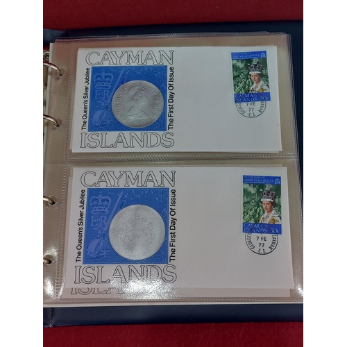 191 - Turks & Caicos Islands & Cayman Islands First Day Covers 1977 4,000 issued