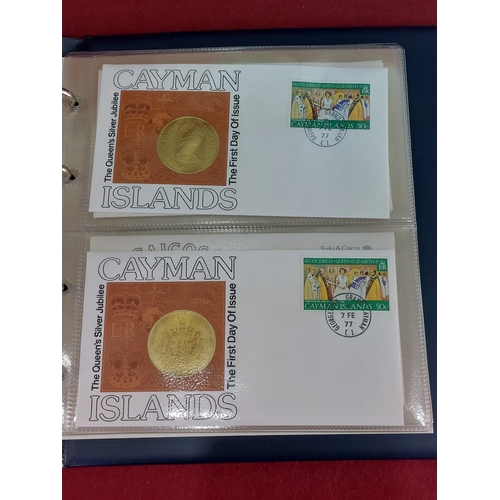 191 - Turks & Caicos Islands & Cayman Islands First Day Covers 1977 4,000 issued