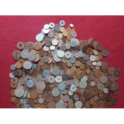 210 - Large collection of mixed coins.