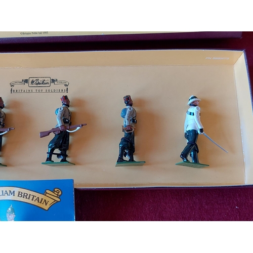 257 - Boxed Britains toy soldiers Gurkha Rifles. Excellent condition.