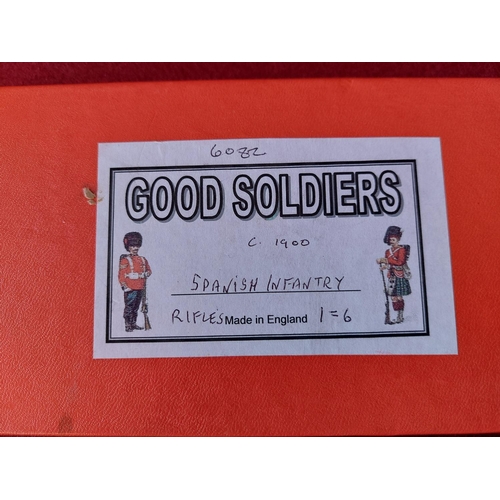 260 - Boxed Good Soldiers Spanish Infantry. Excellent condition.