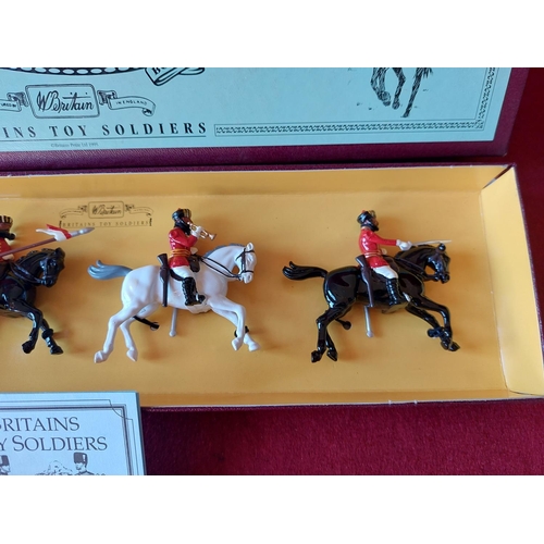 262 - Boxed Britains toy soldiers Governor General's Bodyguard. Excellent condition.