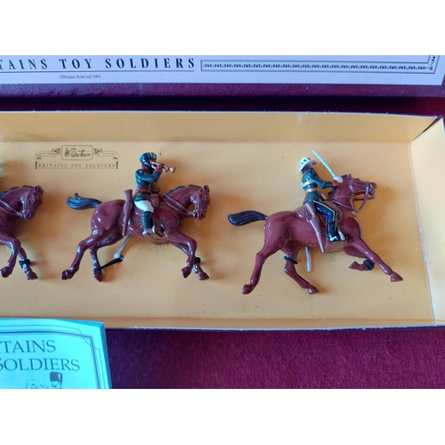 271 - Boxed Britains toy soldiers 25th Cavalry Frontier Force. Excellent condition.