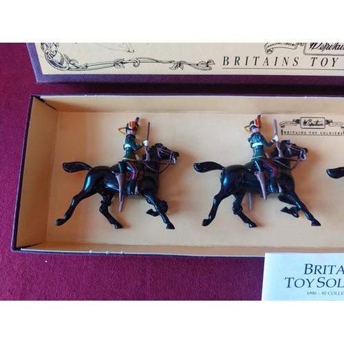 274 - Boxed Britains toy soldiers Middlesex Yeomanry. Excellent condition.