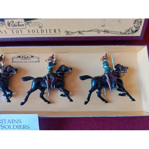 274 - Boxed Britains toy soldiers Middlesex Yeomanry. Excellent condition.