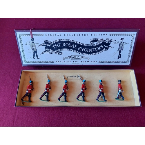 278 - Boxed Britains toy soldiers The Royal Engineers. Excellent condition.