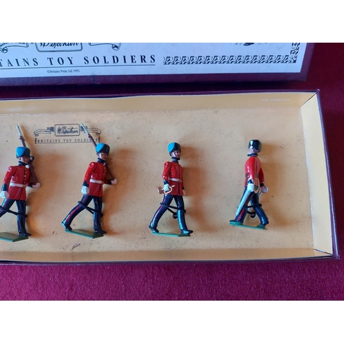 278 - Boxed Britains toy soldiers The Royal Engineers. Excellent condition.