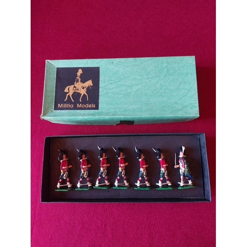 279 - Boxed Militia Models Gordon Highlanders 1897. Excellent condition.