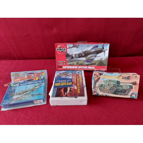 300 - Collection of boxed Airfix kits and Revell.