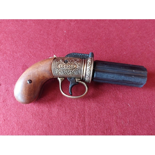 319 - Replica 1840 London Pepperpot pistol.