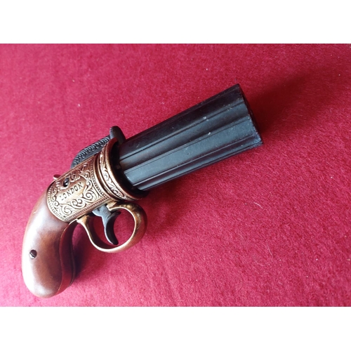 319 - Replica 1840 London Pepperpot pistol.