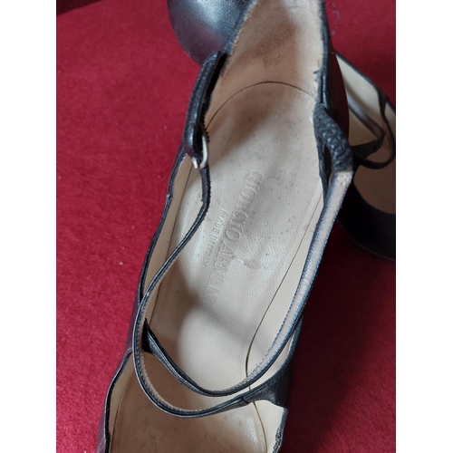 403 - Vintage Giorgio Armani high heeled shoes size 40.