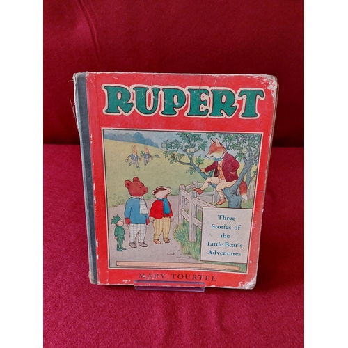 406 - Rupert Bear Book early vintage. Mary Tourtel.