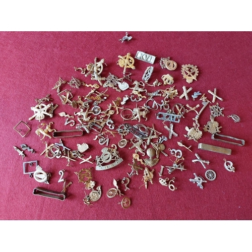 239 - Large collection of military badges.