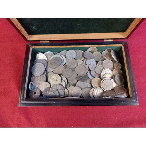 118 - Box of mixed coins.