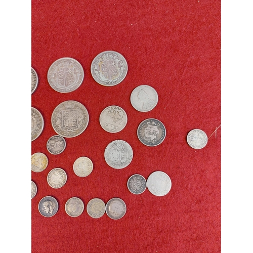 122 - Collection of silver coins 146 grams