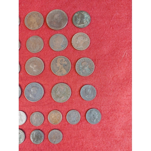 123 - Collection of mixed Georgian and Victorian coins