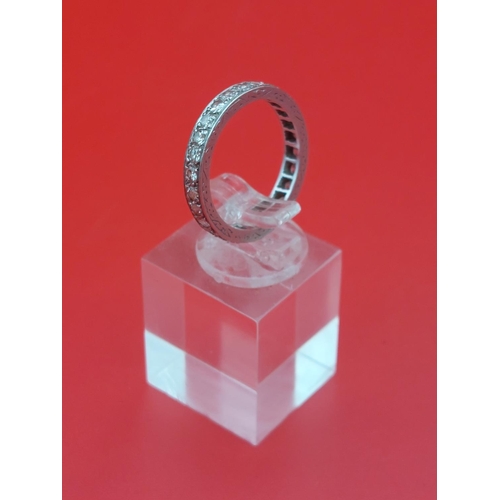 14 - Platinum eternity ring