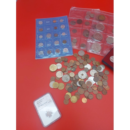 154 - Collection of mixed coins.