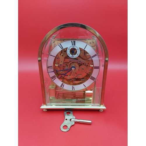 175 - High Quality Chiming Mantle Clock by Kieninger Movement number J0208