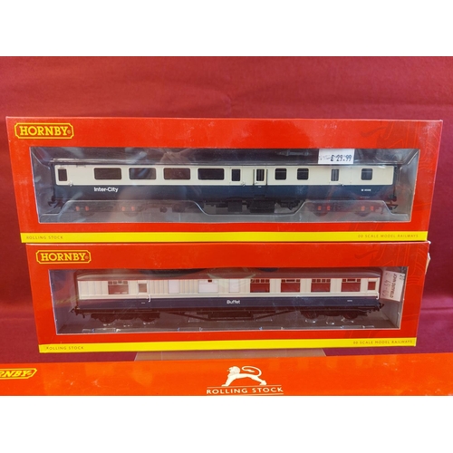 188 - 4 x Mint boxed Hornby 00 gauge coaches R4634,R4634A,R4468,R4615A.