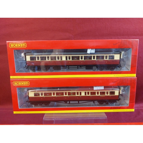 191 - 3 x Mint boxed Hornby 00 gauge Rolling Stock coaches R4688,R4687,R4686A.