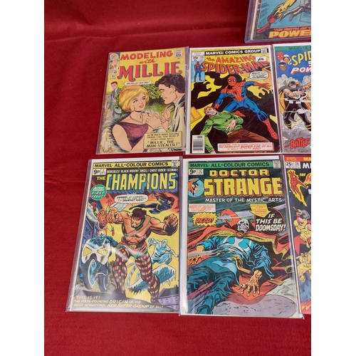 202 - Collection of Marvel Comics 1960's to 1980's all in good condition