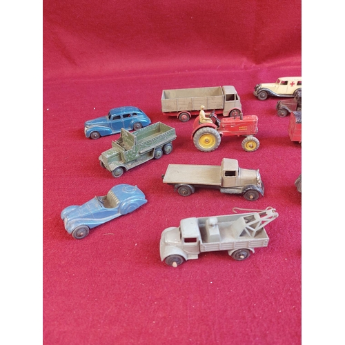 206 - Collection of vintage Dinky Toys 22 in total.