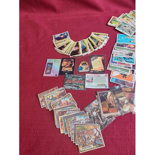 219 - 1960's - 1980's Bubblegum cards including Captain Scarlet, Tarzan, Disney, American civil war & a fe... 