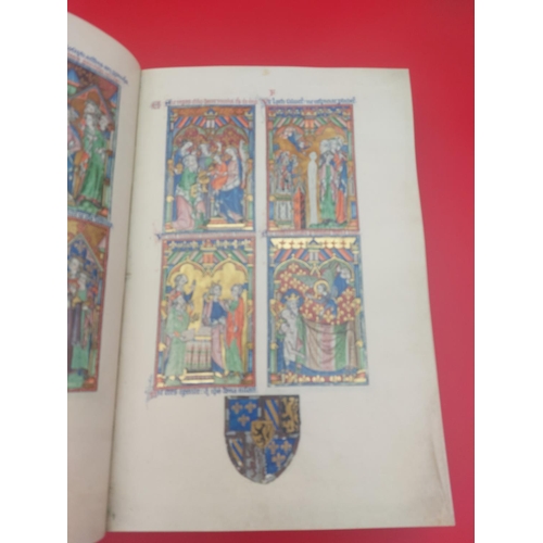 247 - Rare facsimile of The Peterborough Psalter together with the Commentary to the Facsimile Edition. Th... 