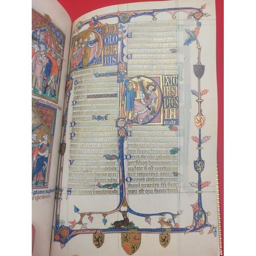 247 - Rare facsimile of The Peterborough Psalter together with the Commentary to the Facsimile Edition. Th... 