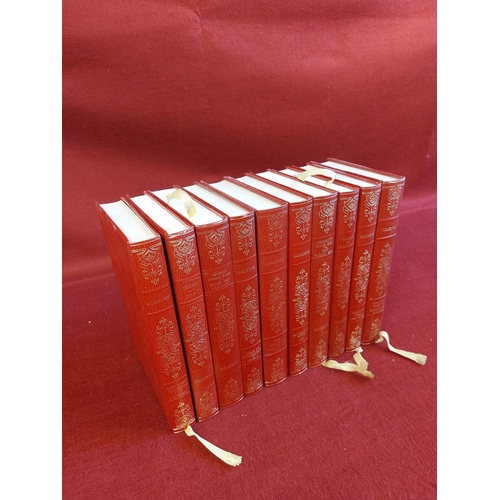 250 - Decent quality bound collection of books. Ideal shelf/bookcase fillers.