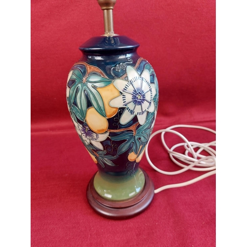 275 - Moorcroft table lamp