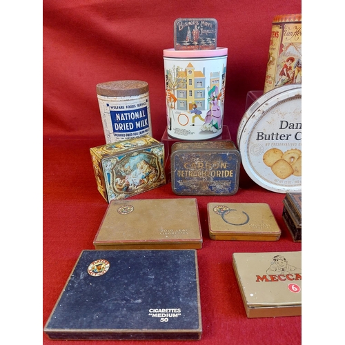 319 - Collection of mixed tins