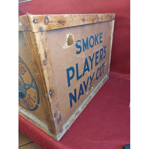 321 - Players Navy cut tray box (advertising)