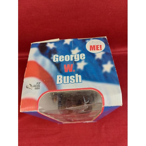 323 - George W Bush Collectors Edition animated figure.